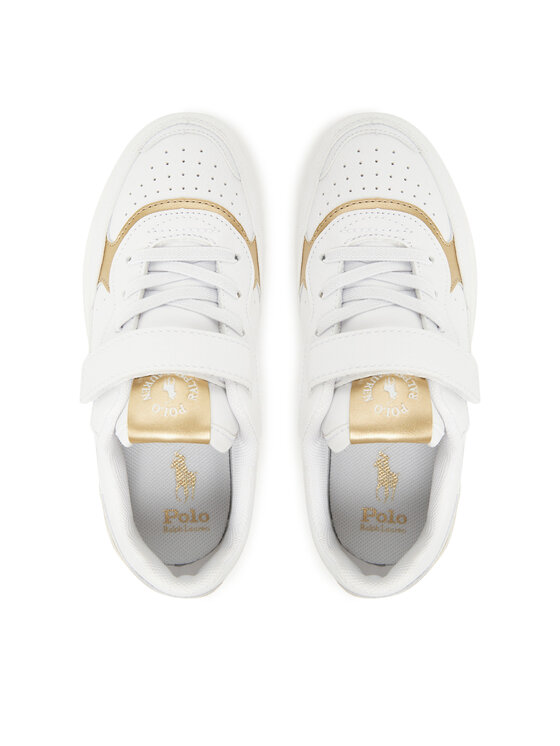 Polo Ralph Lauren Снікерcи Polo Ralph Lauren Masters Court II Ps RL03403103 Білий