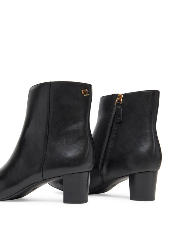 LAUREN RALPH LAUREN Īsie zābaki LAUREN RALPH LAUREN 802967842001 Melns