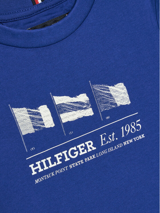 Tommy Hilfiger Tommy Hilfiger T-shirt KB0KB09350 M Blu Regular Fit