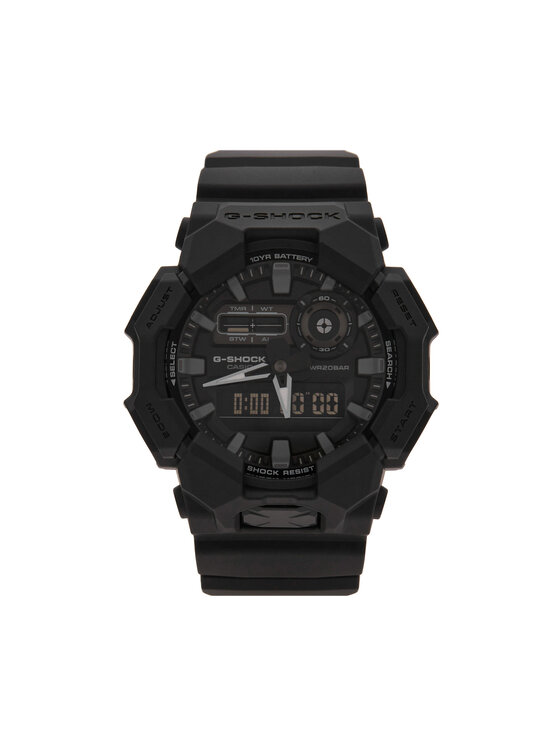 G-Shock Часовник G-Shock GA-010-1A1ER Черен