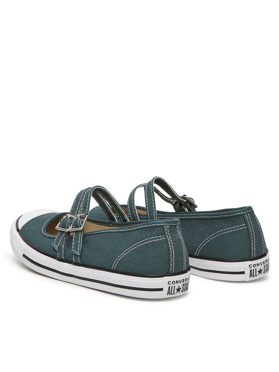 Converse Балетки Converse Chuck Taylor All Star Dainty Mary Jane A13797C Зелений