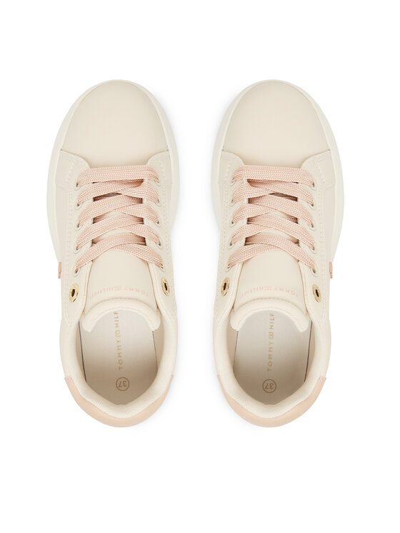Tommy Hilfiger Tenisice Tommy Hilfiger T3A9-34253-1355 S Écru