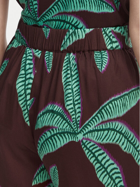 LOLA CASADEMUNT LOLA CASADEMUNT Pantalones de tela LS2614055 Marrón Relaxed Fit