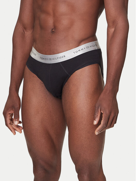 Tommy Hilfiger Tommy Hilfiger Conjunto de slips UM0UM03703 Negro