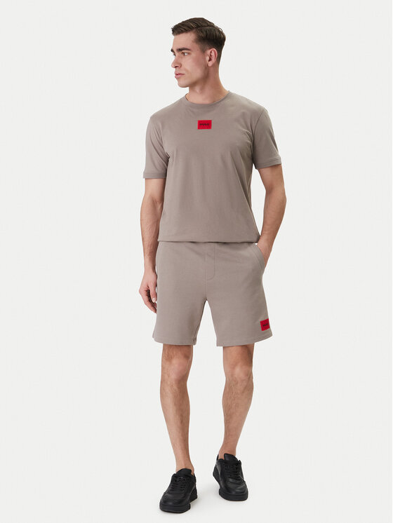HUGO HUGO Camiseta Diragolino212 50447978 Beis Regular Fit