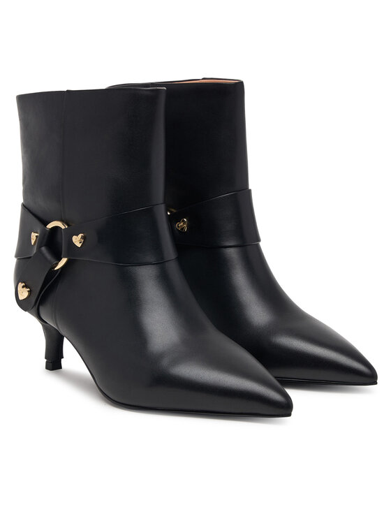 LOVE MOSCHINO Боти LOVE MOSCHINO JA21077G0PIA0000 Черен
