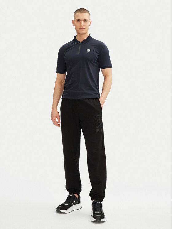 EA7 Emporio Armani EA7 Emporio Armani Поло 8NPF13 PJRGZ 1562 Cиній Regular Fit