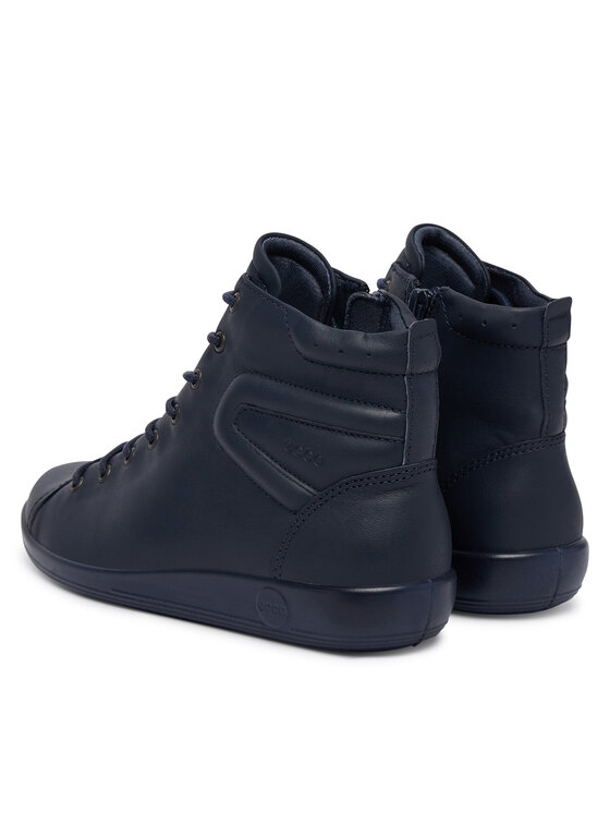 ECCO Sneakersy ECCO Soft 2.0 20751301038 Tmavomodrá