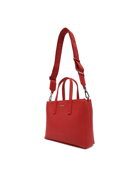 Calvin Klein Kabelka Calvin Klein Ck Must Small Tote K60K612904 Červená