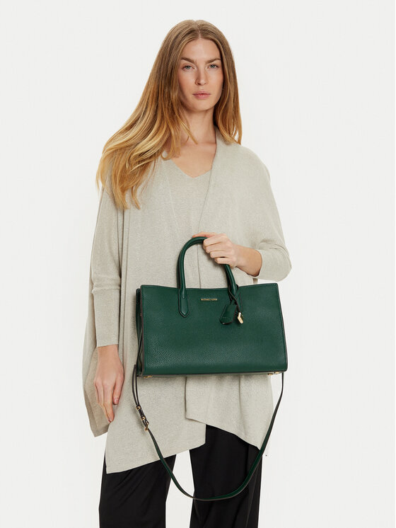 MICHAEL Michael Kors Ročna torba MICHAEL Michael Kors 30F4GETS2L Zelena
