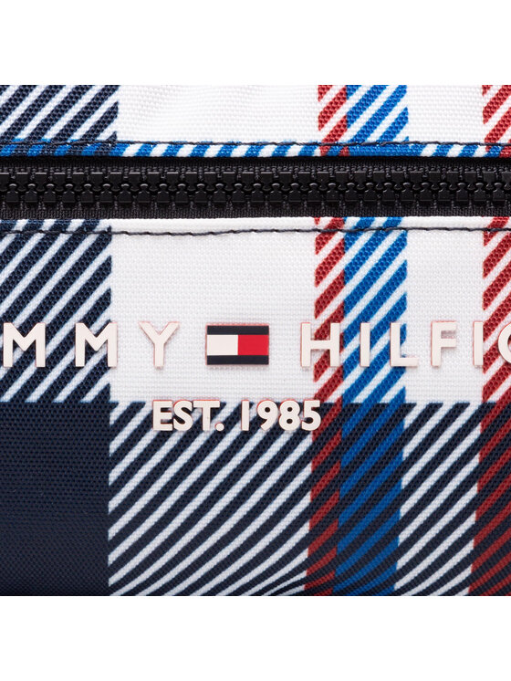 Tommy Hilfiger Kozmetični kovček Tommy Hilfiger Th Established Check Washbag AM0AM07825 Pisana