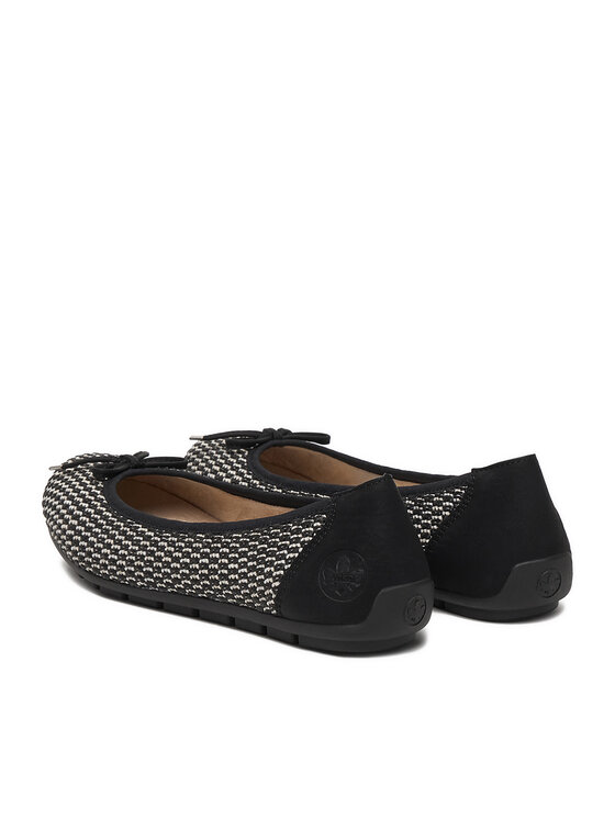 Rieker Baleriny Rieker CEO-43850-00 Czarny