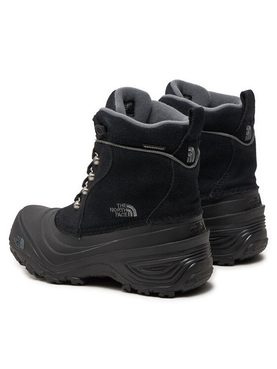 The North Face Botas de nieve The North Face Youth Chilkat Lace II T92T5RKZ2 Negro