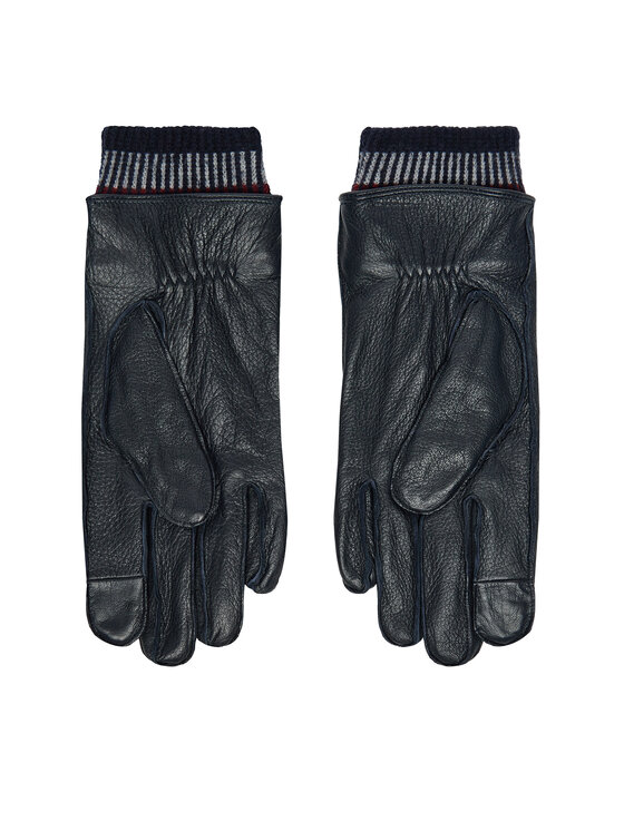 Tommy Hilfiger Guantes de hombre Tommy Hilfiger AM0AM12830 Azul marino