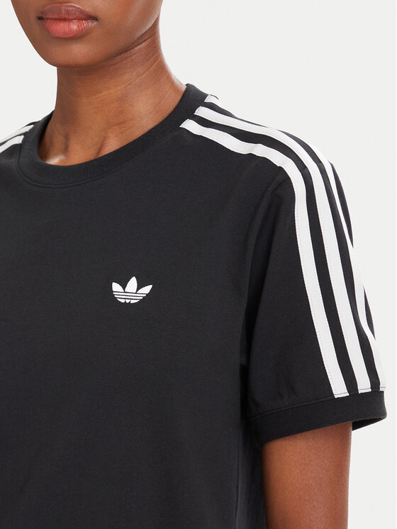 adidas adidas Camiseta Pleated 3S LG4313 Negro Regular Fit