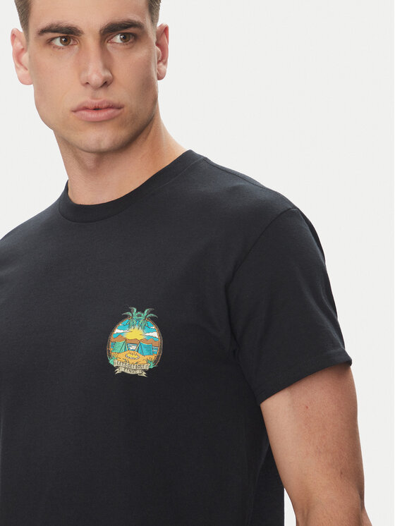 Etnies Etnies T-Shirt Camp Vibes 4130003782 Μαύρο Regular Fit