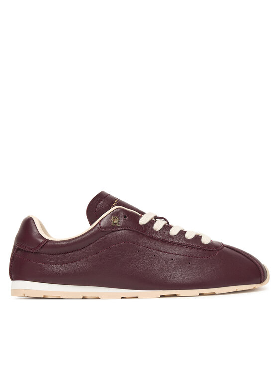 Tommy Hilfiger Snīkeri Tommy Hilfiger Th Low Profile Runner FW0FW08951 Bordo