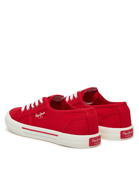 Pepe Jeans Zapatillas de tenis Pepe Jeans Brady Basic W PLS31287 Rojo