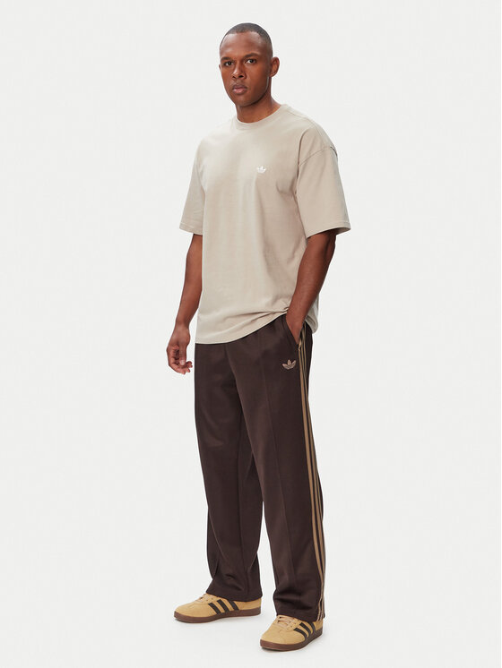 adidas adidas Camiseta Trefoil Essentials IA7548 Beige claro Loose Fit