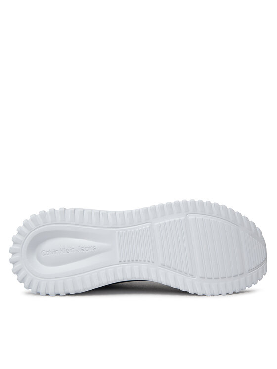 Calvin Klein Jeans Sneakersy Calvin Klein Jeans Eva Runner Low Lace Ml Mix YM0YM00968 Sivá