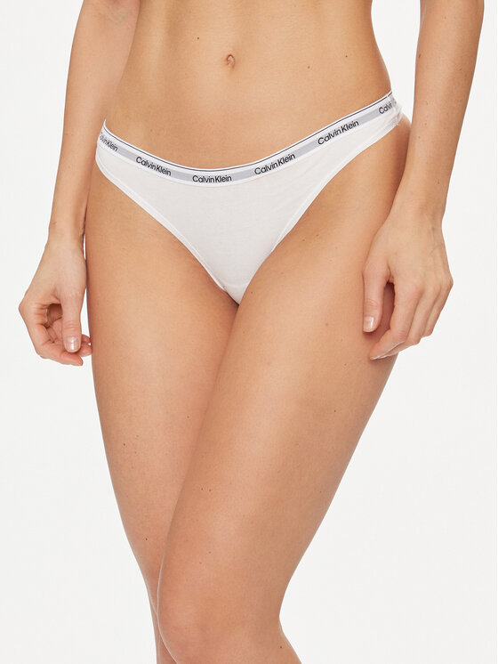 Calvin Klein Underwear Calvin Klein Underwear Stringų komplektas 000QD5209E Balta