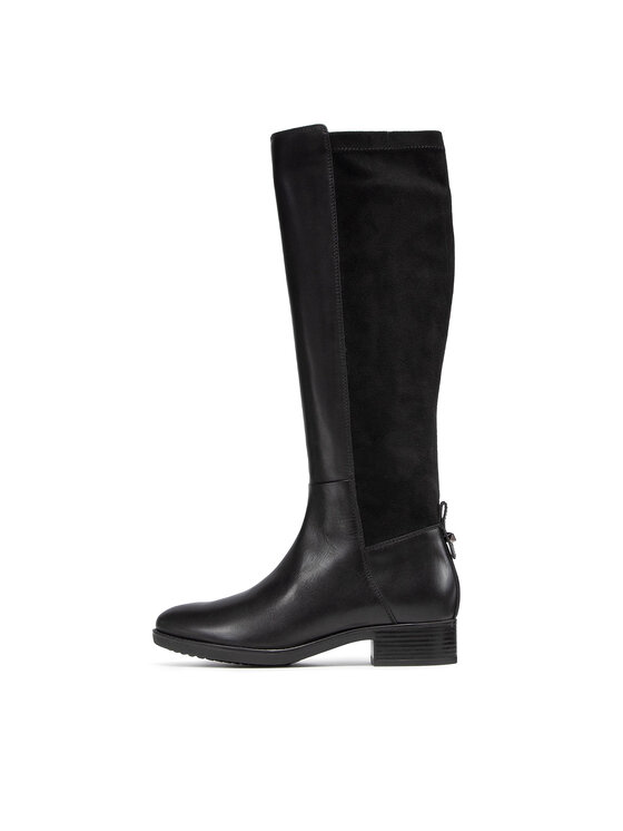Geox Csizma Geox D Felicity D D16G1D 043JZ C9999 Fekete