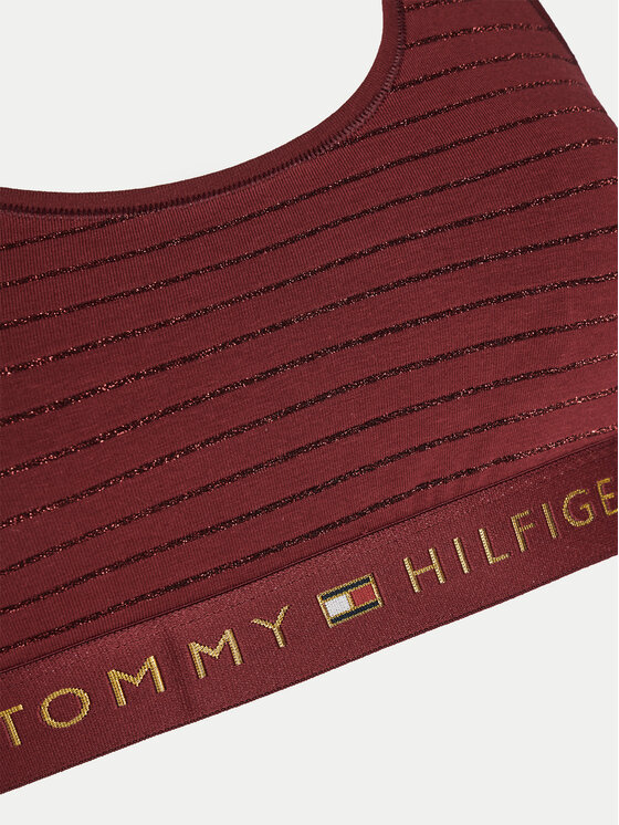 Tommy Hilfiger Tommy Hilfiger Marškinėliai UW0UW05587 Vyšninė Slim Fit