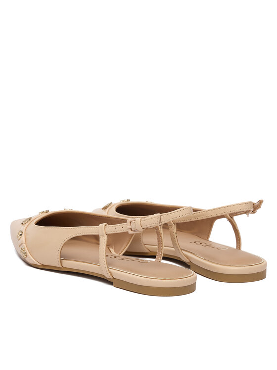 Guess Балетки Guess FLPDOR LEA05 Бежевий