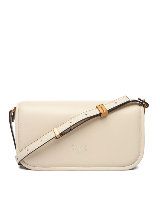 PINKO Soma PINKO Love Box Baguette Al 25-26 PLTT 105083 A26L Écru