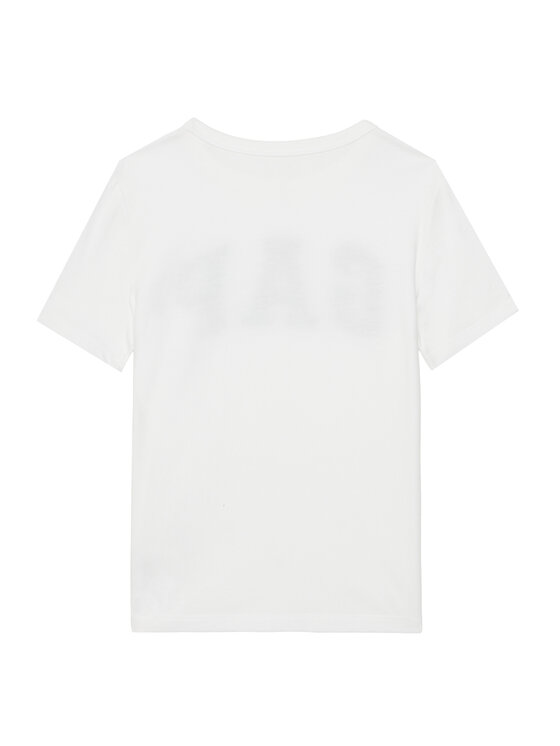 Gap Gap Camiseta 708370-03 Blanco Regular Fit