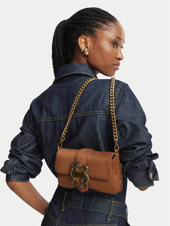 Just Cavalli Torebka Just Cavalli Iconic Snakes 81RA4BA7 ZSE74 Brązowy