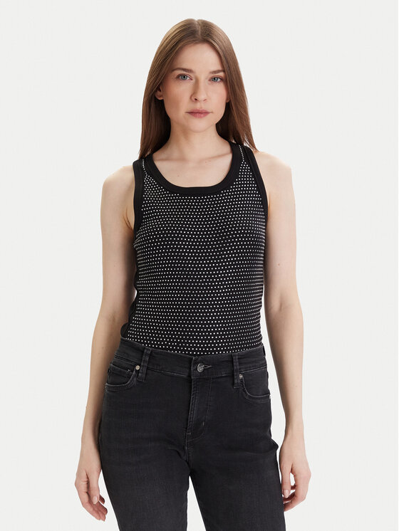 JOOP! Jeans JOOP! Jeans Топ Tunka 30046107 Чорний Slim Fit