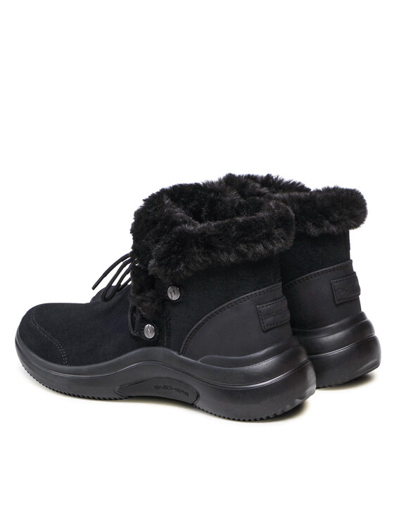 Skechers Stivaletti Skechers On-The-Go Midtown 144271/BBK Nero