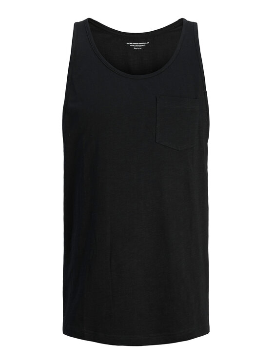 Jack & Jones Jack & Jones Майка Varenna 12273165 Чорний Regular Fit