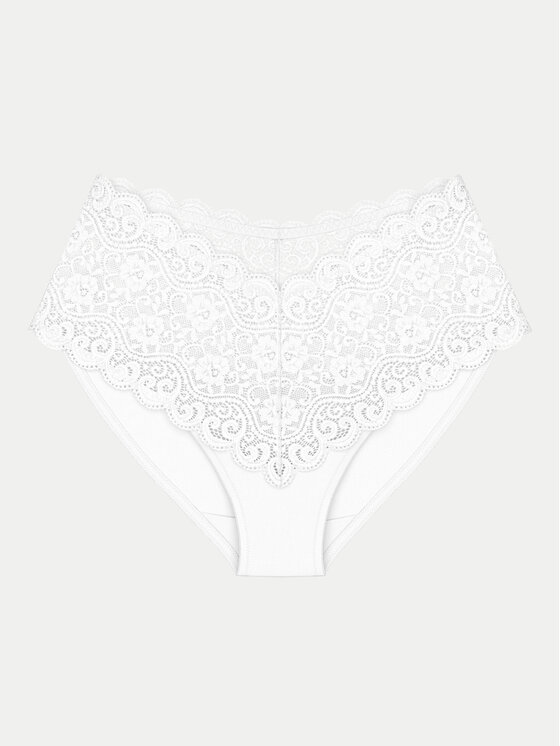 Triumph Triumph Mutande classiche a vita alta Amourette 10210675 Bianco