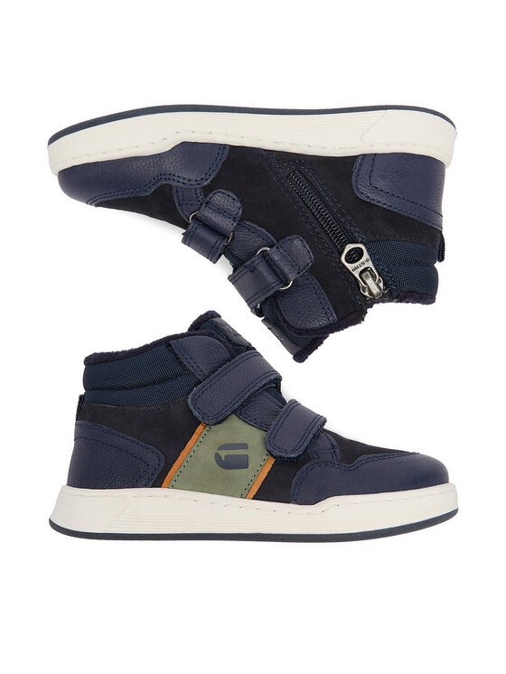 G-STAR Kotníková obuv G-STAR EO-CI12-ARETA-11 Tmavomodrá