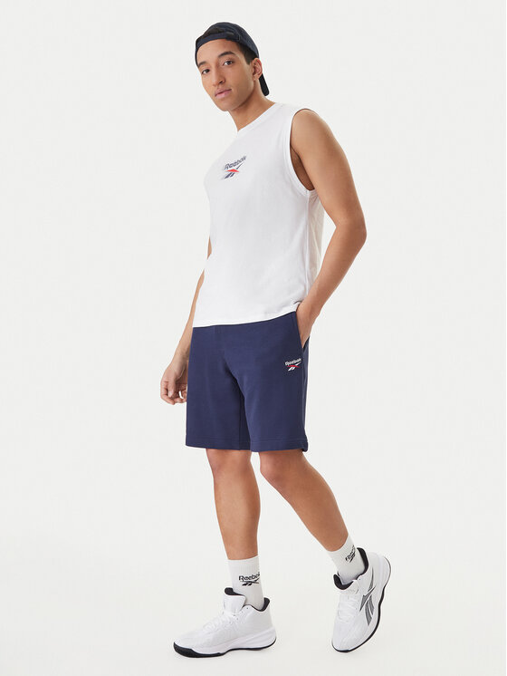 Reebok Reebok Camiseta sin mangas Bradshaw RK25560CCM Blanco Regular Fit