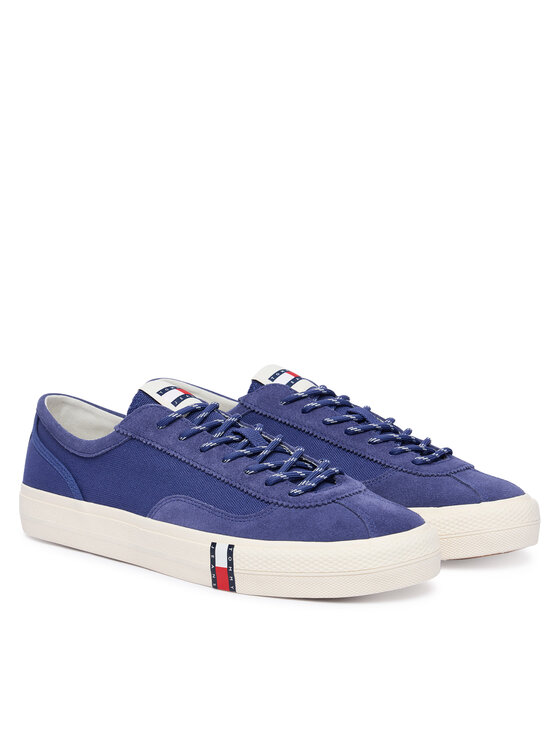 Tommy Jeans Tenisky Tommy Jeans Archive Vulc Y2K EM0EM01760 Modrá
