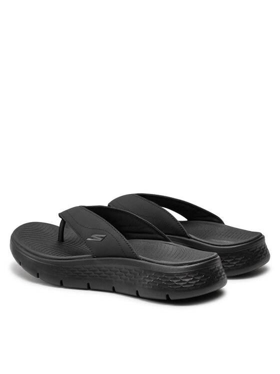 Skechers Japonki Skechers Go Walk Flex Sandal-Vallejo 229202/BBK Czarny