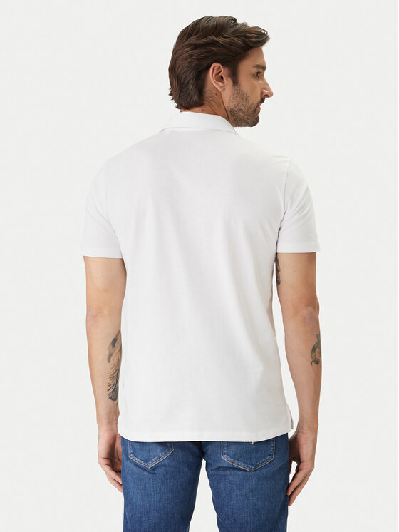 Guess Guess Polo F6GP01 K8FQ4 Blanco Regular Fit