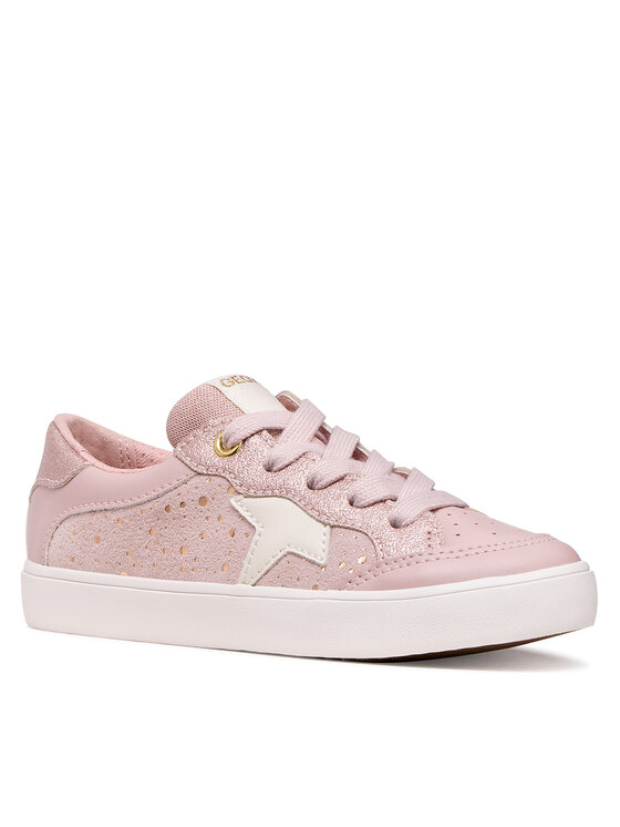 Geox Tenisice Geox J Gisli Girl J654NC 0BC07 C8172 M Ružičasta