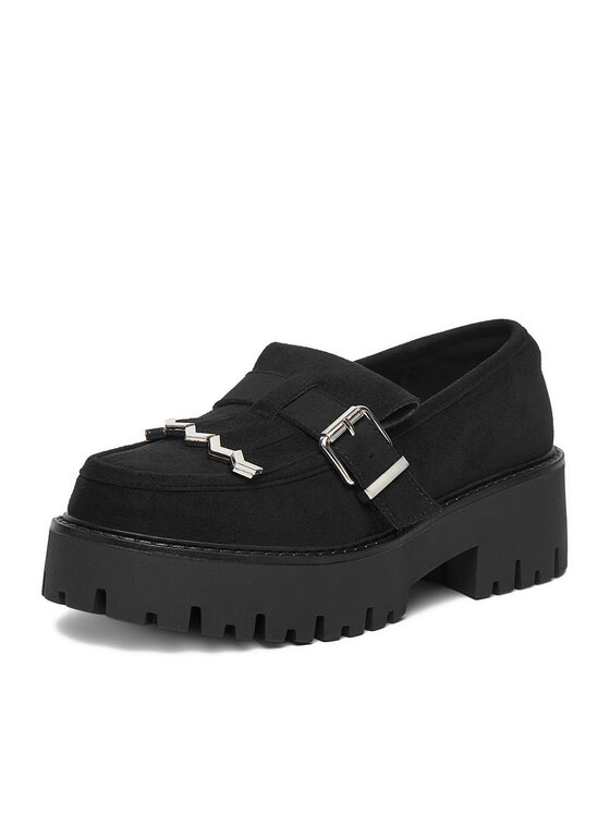 DeeZee Loafersy DeeZee CEO-HY6688001-1 Černá