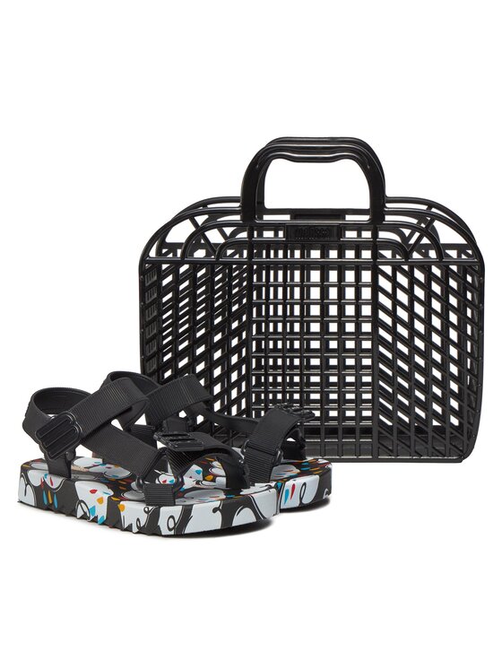 Melissa Σανδάλια Melissa Mini Melissa Playtime Inf 35691 Μαύρο
