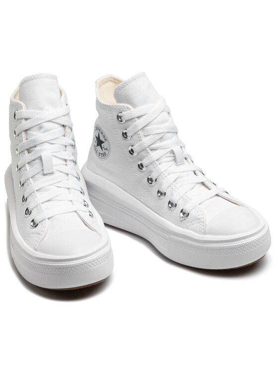 Converse Modne superge Converse Chuck Taylor All Star Move Platform 568498C Bela