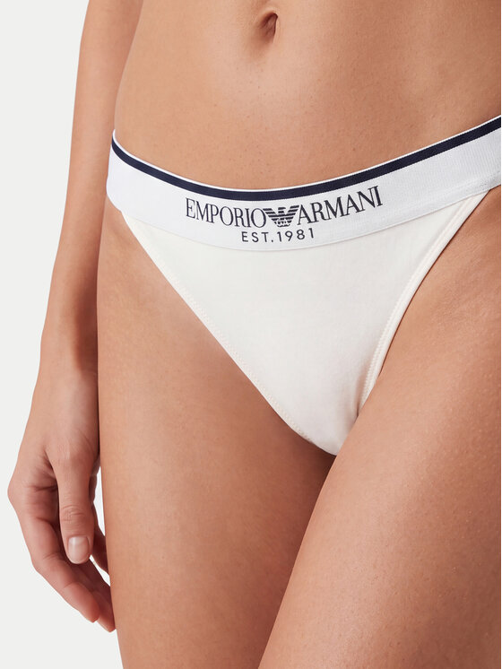 Emporio Armani Underwear Emporio Armani Underwear Conjunto de tangas EW000405 AF27298 U1131 Blanco