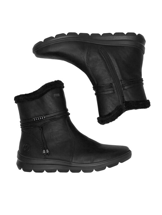 Rieker Bokacsizma Rieker Z0070-00 Fekete
