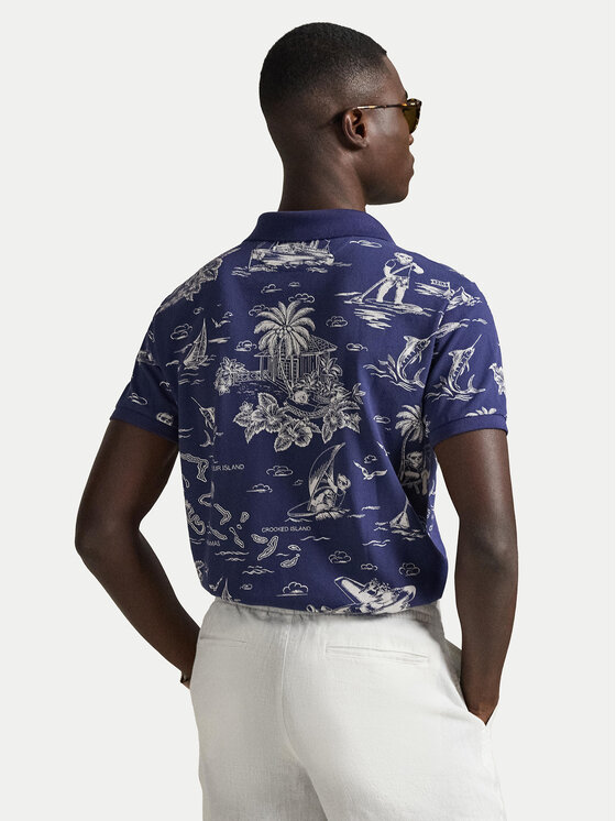 Polo Ralph Lauren Polo Ralph Lauren Polo 710B13971001 Azul marino Slim Fit