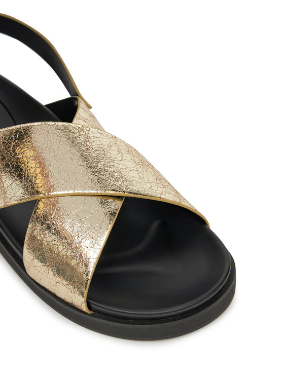 ONLY Shoes Sandále ONLY Shoes Onlminnie 2 15253212 Zlatá