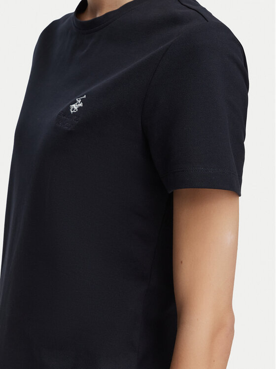 Beverly Hills Polo Club Beverly Hills Polo Club Camiseta P-SS26W-TS516523 Azul marino Regular Fit