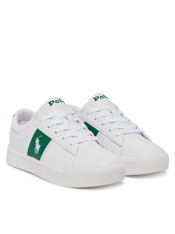 Polo Ralph Lauren Снікерcи Polo Ralph Lauren RL02445102 Білий